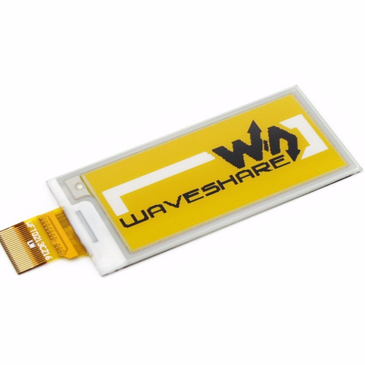 e-Paper e-ink Screen display Waveshare 2.13 inch ESP8266 Module Wireless WiFi Yellow Black White ป้ายแสดงราคาอิเล็กทรอนิกส์