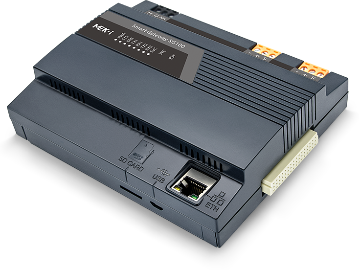 SG-100 Gateway Modbus BACnet MSTP RTU RS485 TCP IP 10/100